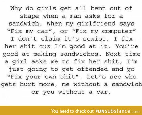 Feminists better watch out