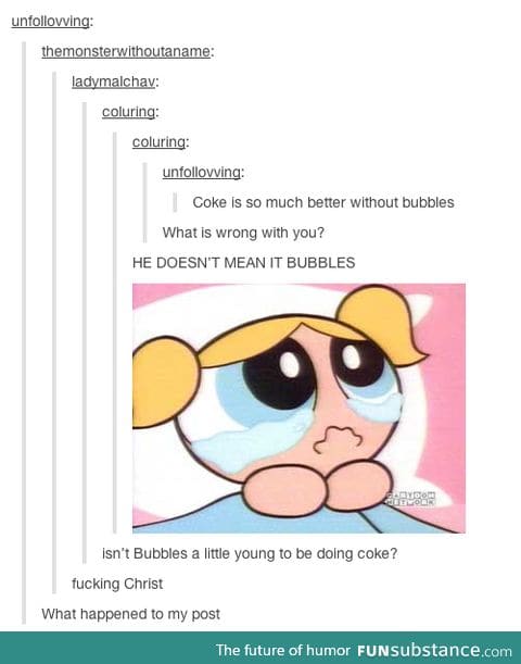 Tumblr happened.