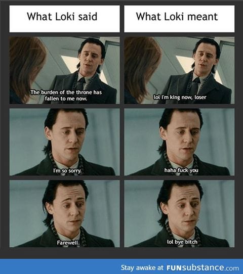 Theres Socially Accectable Loki, And Theres Also Beyonce Loki
