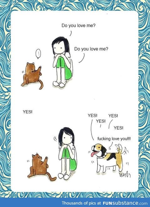 Who loves you more?