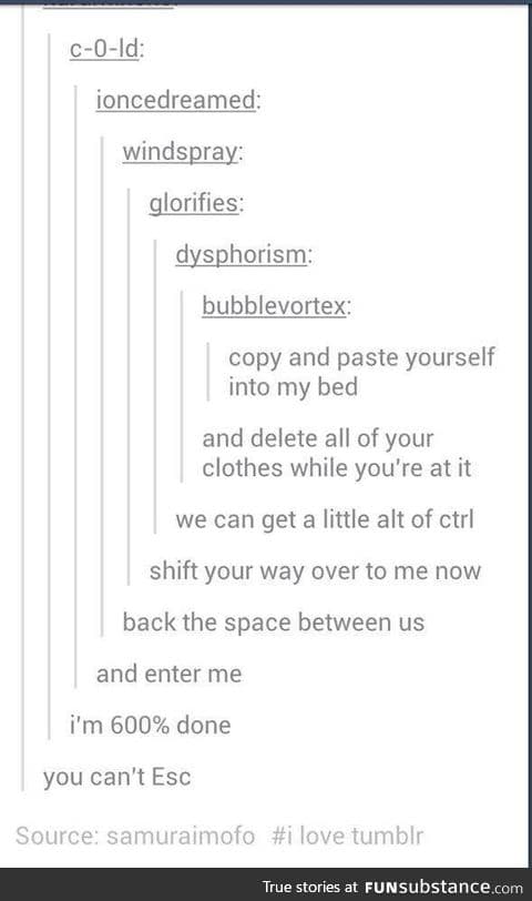 How Tumblr makes love