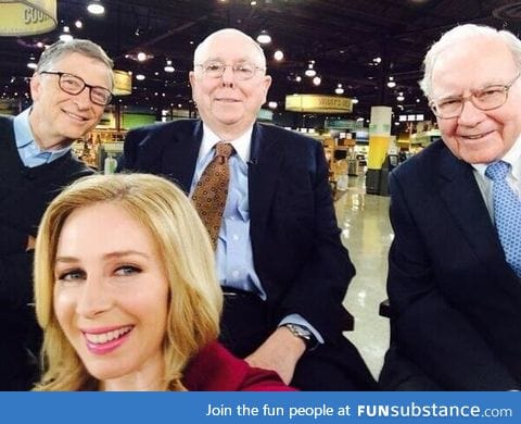 World's Richest Selfie: Combined net worth of $143B