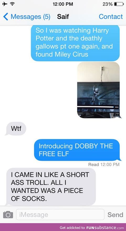 Miley cyrus in harry potter?