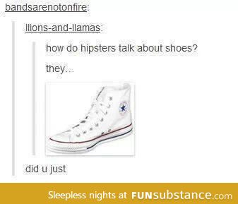 That was shoe soon
