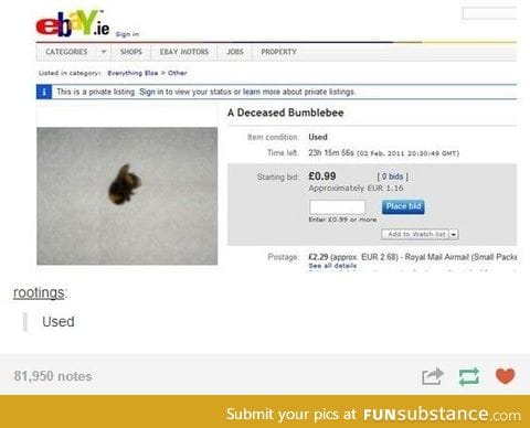 Ebay these days