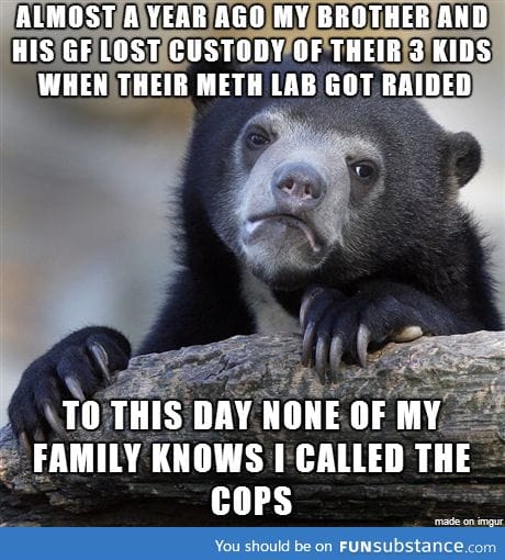 Confession bear