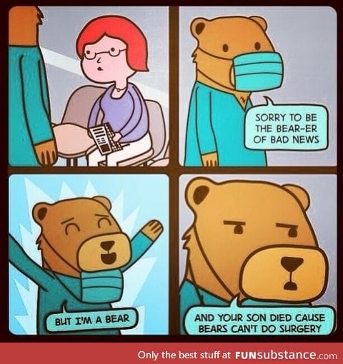 I can't bear this pun