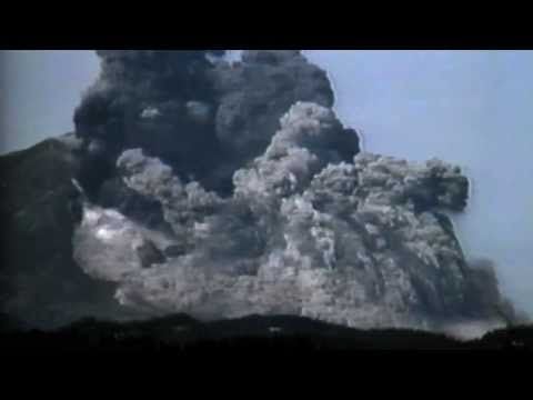 Reconstructed footage of the 1980 Mt. St. Helens eruption.