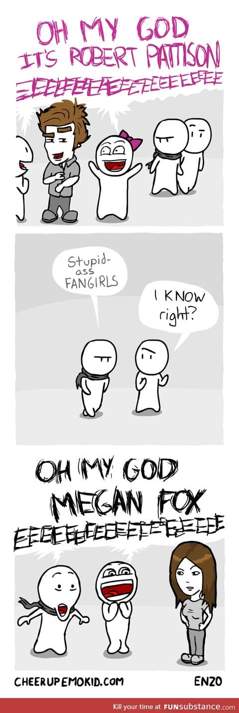 Fangirls...