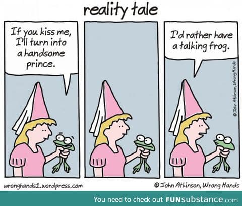 When reality strikes