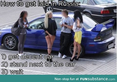 How to get laid in Russia