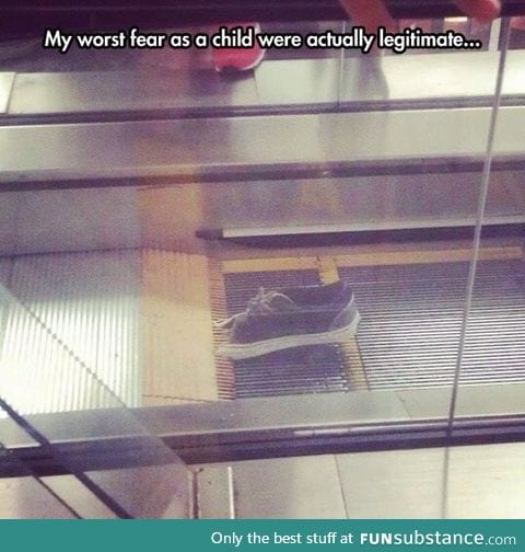 Escalator fears