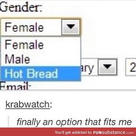Finally my gender!!