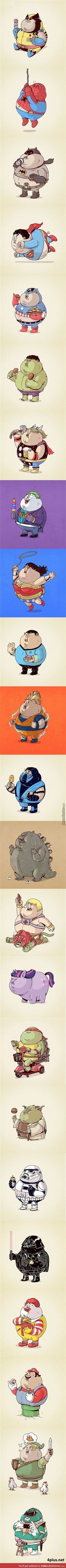 Fat heroes
