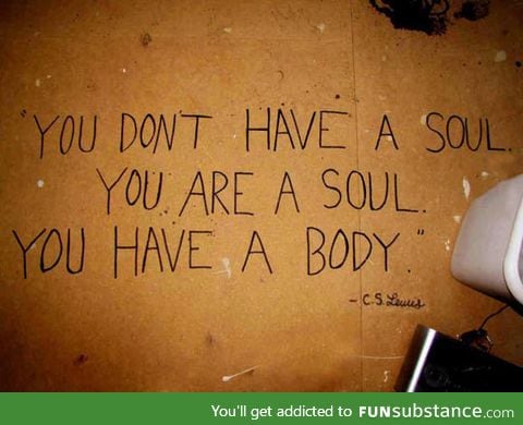 Soul searching? Then read this