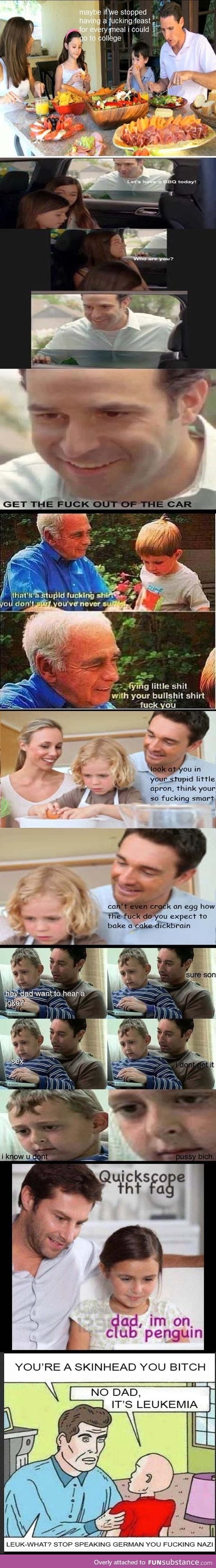 Inappropriate captions