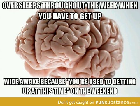 Wide awake since 6 without alarm