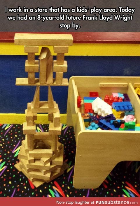 Little future frank lloyd wright