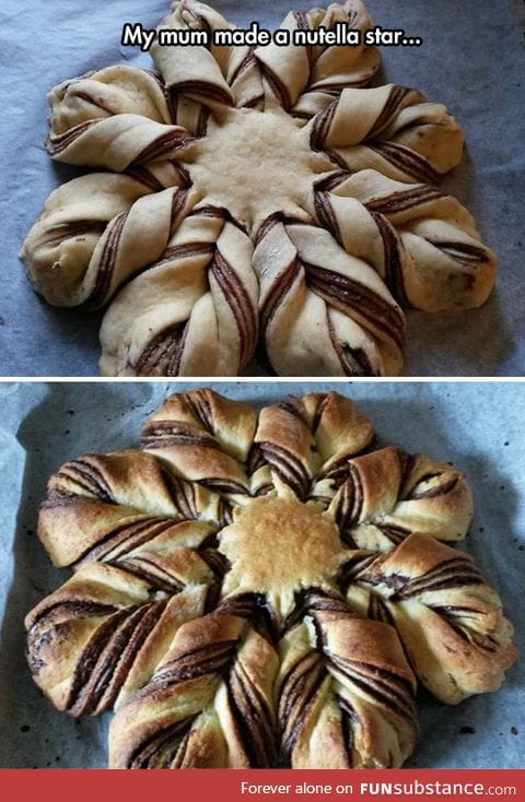 A nutella star