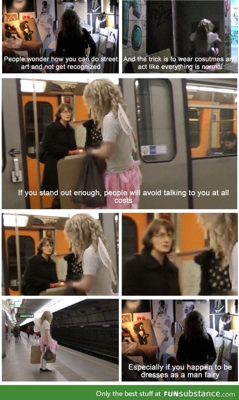 The secret to anonymous street art
