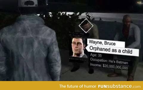 He's batman
