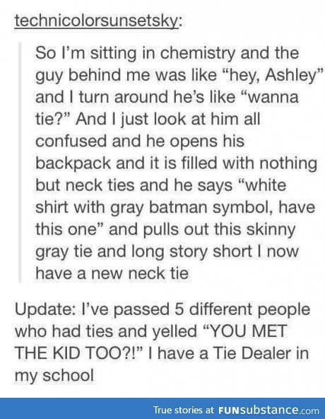 tie dealer