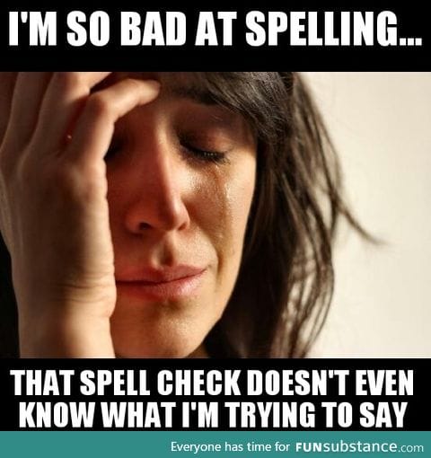 A true first world problem
