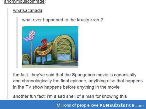 The more you know