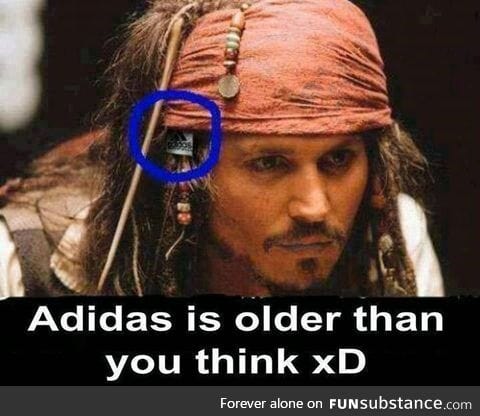 Adidas is older than I thought
