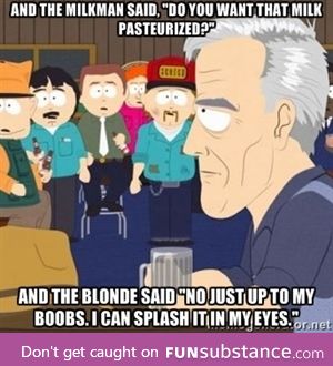 My Favorite South Park joke