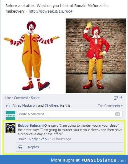 Ronald mcrapist