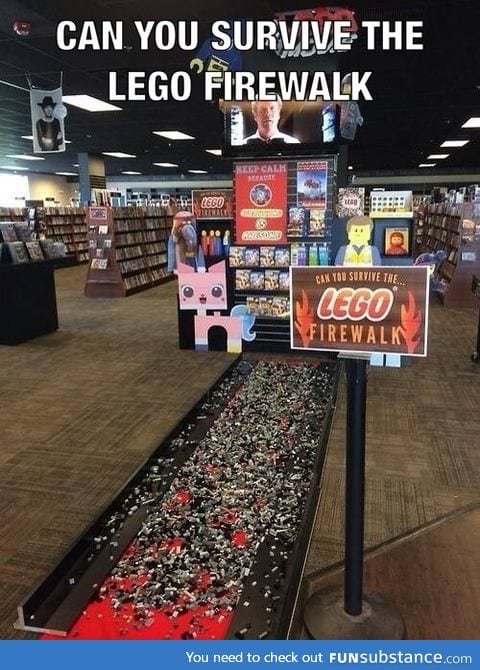The Lego walk