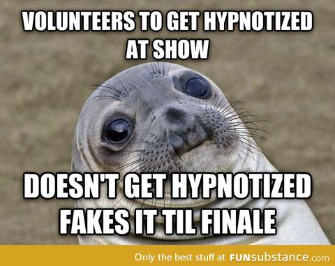This happened to me. It was awkward