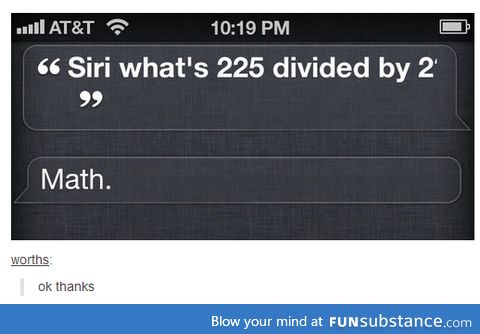 Oh siri