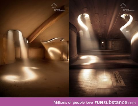 This is not a room. It's the inside of a violin.