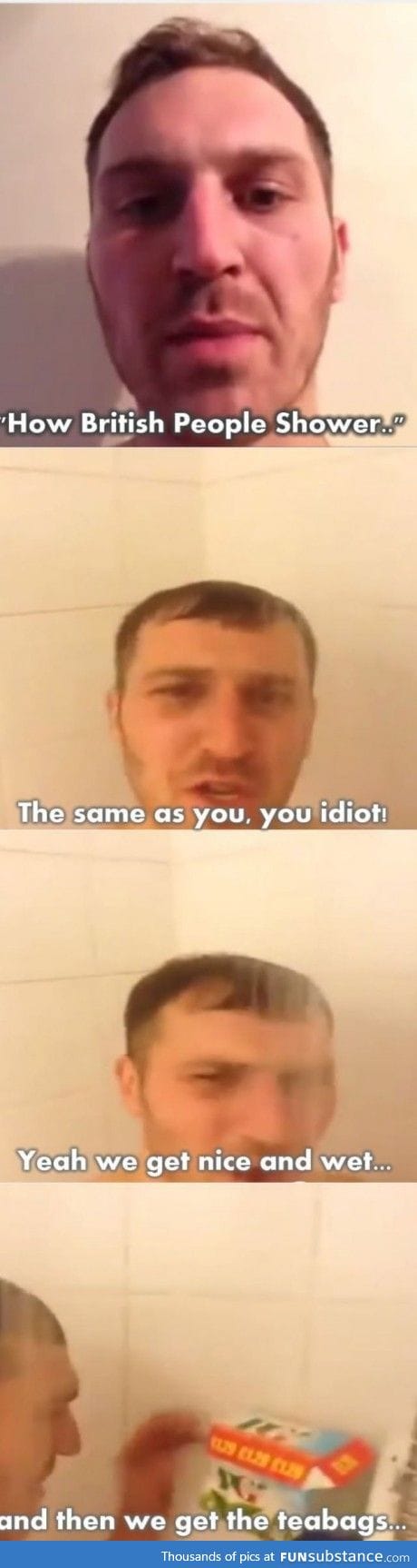 How British shower