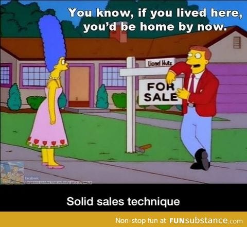 Solid sales technique