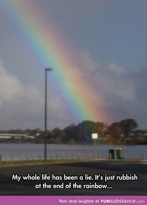 The other end of the rainbow