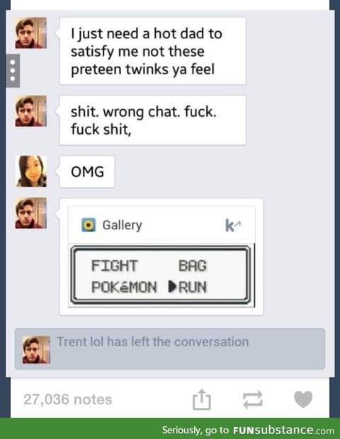 Shocked he didn't blame auto correct