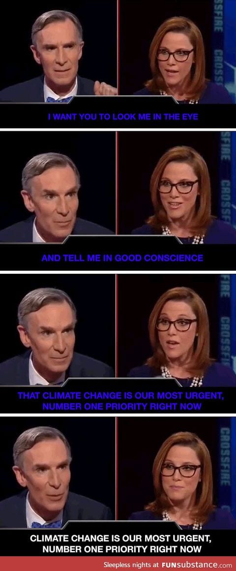 You can't call bill nye's bluff