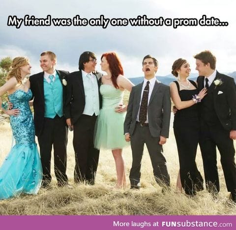 Prom alone