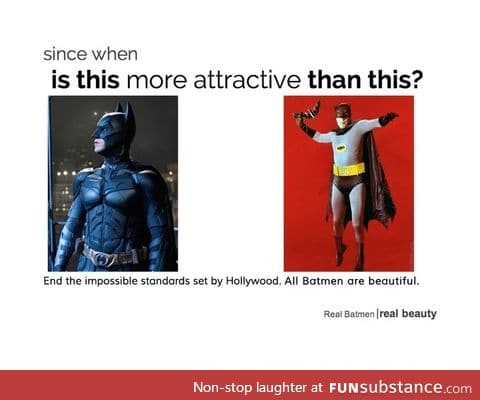 Stop Batmen discrimination