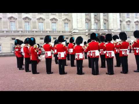 The Queens Guards at Buckingham Palace playing theme to Game of Thrones