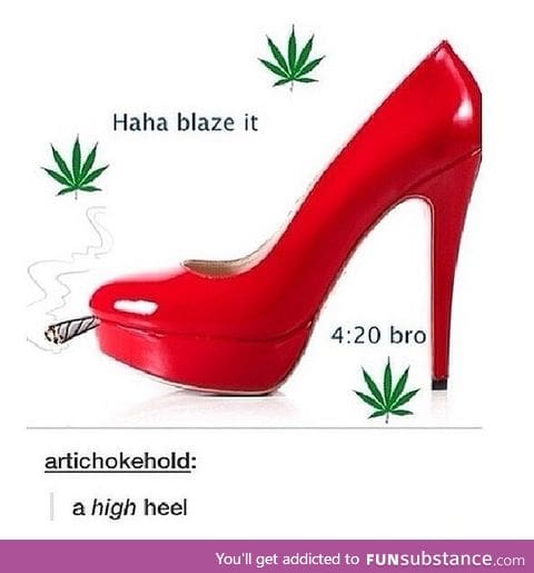 High heels