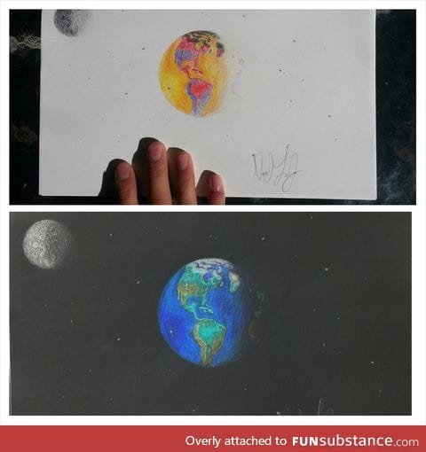 Drawing in negative