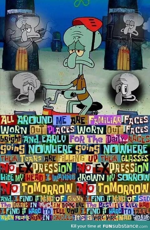 Squidward and Depression