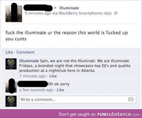 The Illuminate Controls the world