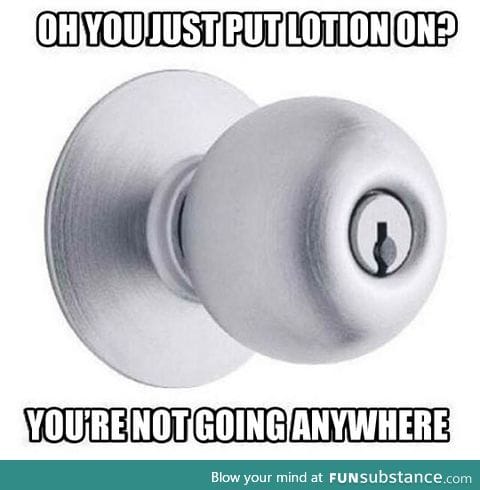You're not going anywhere
