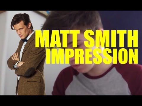 Guy does perfect Impression of the 11th Doctor!