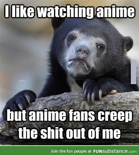 Watching anime